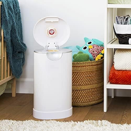 Image of Odor Eliminator Cartridges, 6-Pack, Lavender Scent Baking Soda Pucks + Nuby Diaper Disposable Bags, 50 Count, Fresh Baby Scent - Diaper Pail Deodorizer & Odor management Bundle