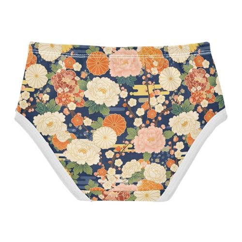 Joisal Elegant Florals Colorful Girls Underwear Toddlers 2t Cotton Little Girl Panties Stylish Briefs Undies Kids2