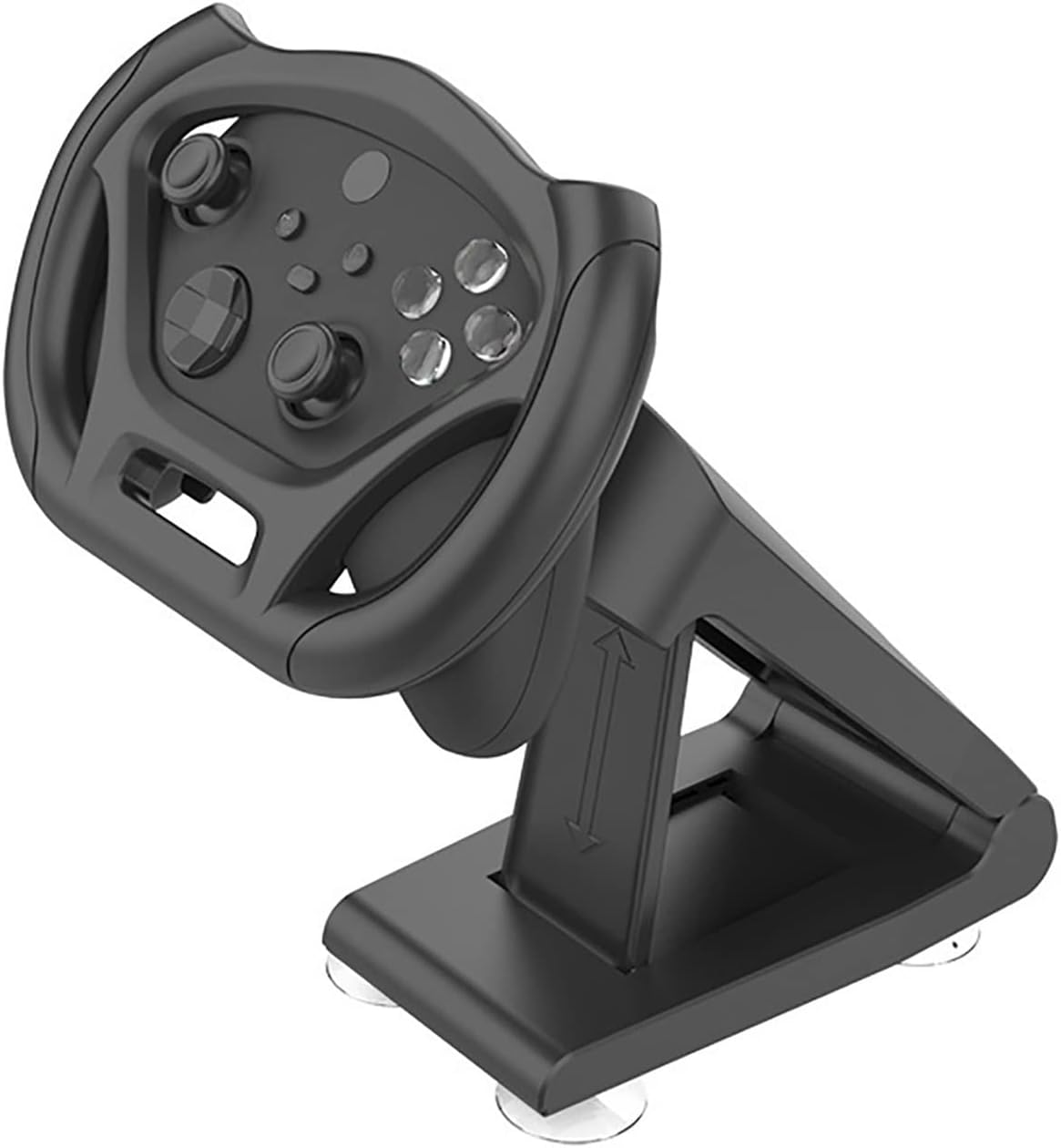 Racing Autocar Driving Rifle with Suction Mug for Xbox Spectrum S/X Play Black