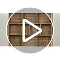 LEYAOYAO 10 Cube Bookshelf,3 Tier Modern Wide Bookcase with Legs,Mid-Century Wood Bookshelves Storage,Natural Large Book Case,Freestanding Organizer Display Shelf for Bedroom,Living Room,Office