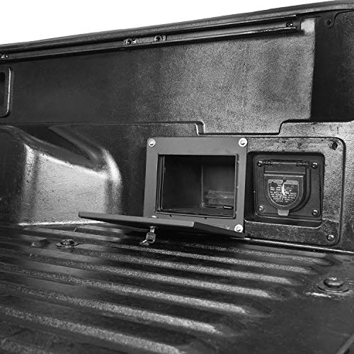 Hooke Road Tacoma Bed Storage Lockbox Security Organizer Insert Box Vault Compatible With Toyota Tacoma 2005-2015 2Nd Gen Pickup Truck #TOP3