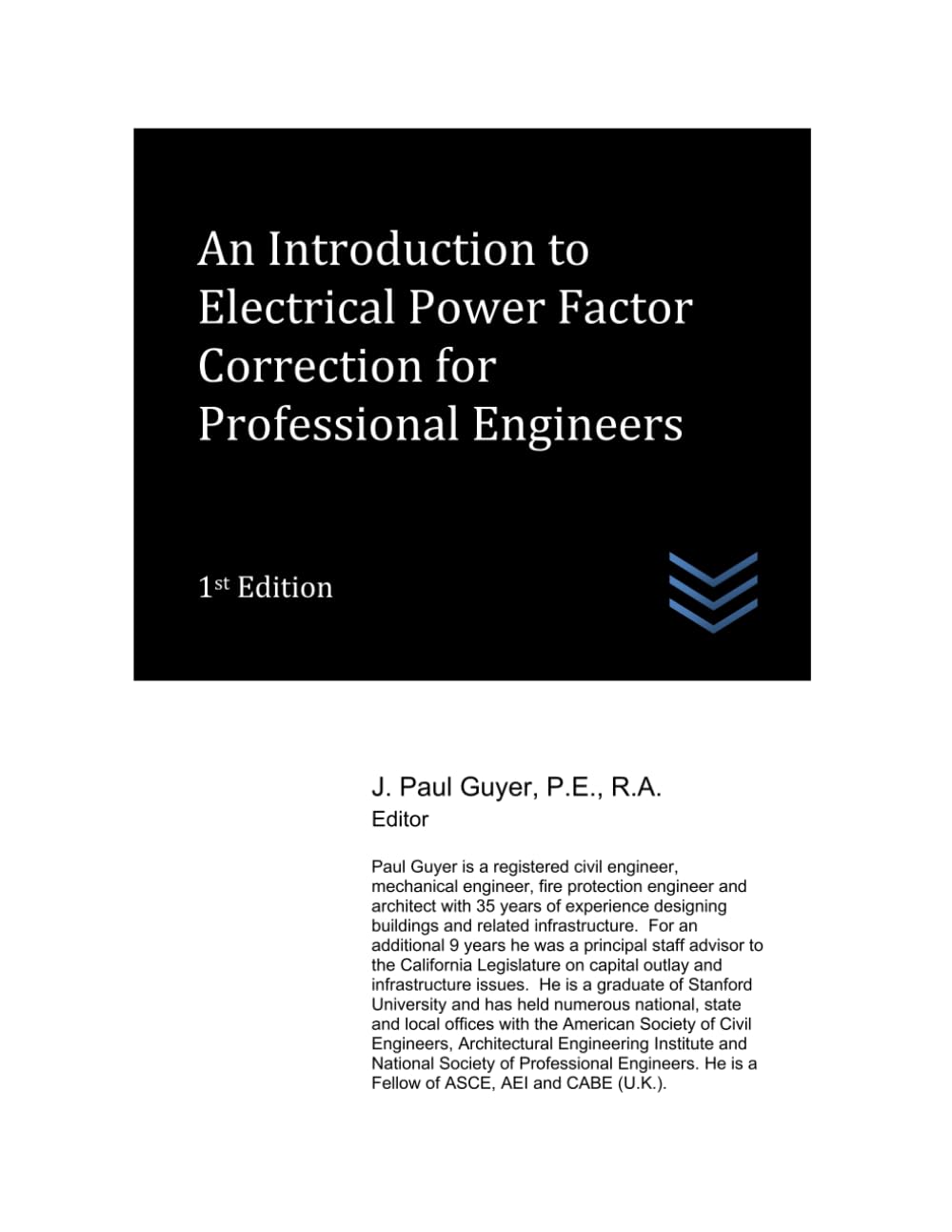 An Introduction to Electrical Power Factor Correction for Professional Engineers (Electric Power Generation and Distribution)
