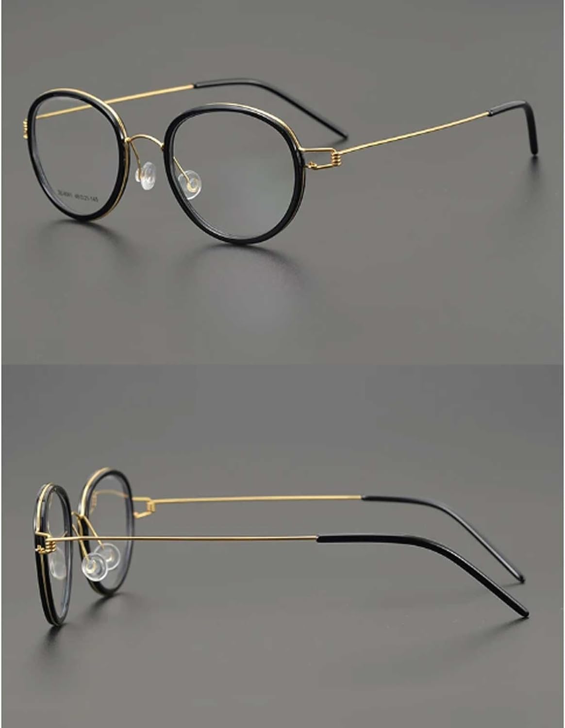 Retro okulary oprawki tytanowe męskie oprawki do okularów moda cienka oprawka damskie oprawki do okularów akcesoria podróżne oprawki do okularów