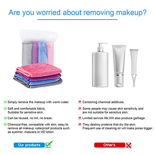 Redmoo Panno Struccante Viso Microfibra (4 Pezzi)