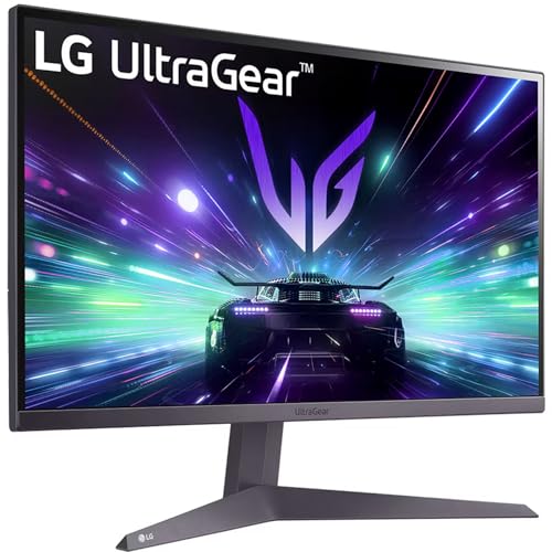 Image of LG 24GS50F 60.4cm (24 Inch) Ultragear FHD (1920x1080) Gaming Monitor, 180Hz, 1ms MBR, AMD FreeSync, Anti-Glare, DP, HDMI X 2, HDR10, FPS Counter, 3-Side Virtually Borderless, Tilt Adjustment (Black)