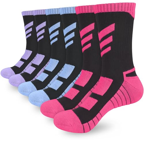Smlper Womens Socks Breathable Moisture Wicking Cushioned Walking Socks Women 4-7 Smlper Womens Socks Breathable Moisture Wicking Cushioned Walking Socks Women 4-7