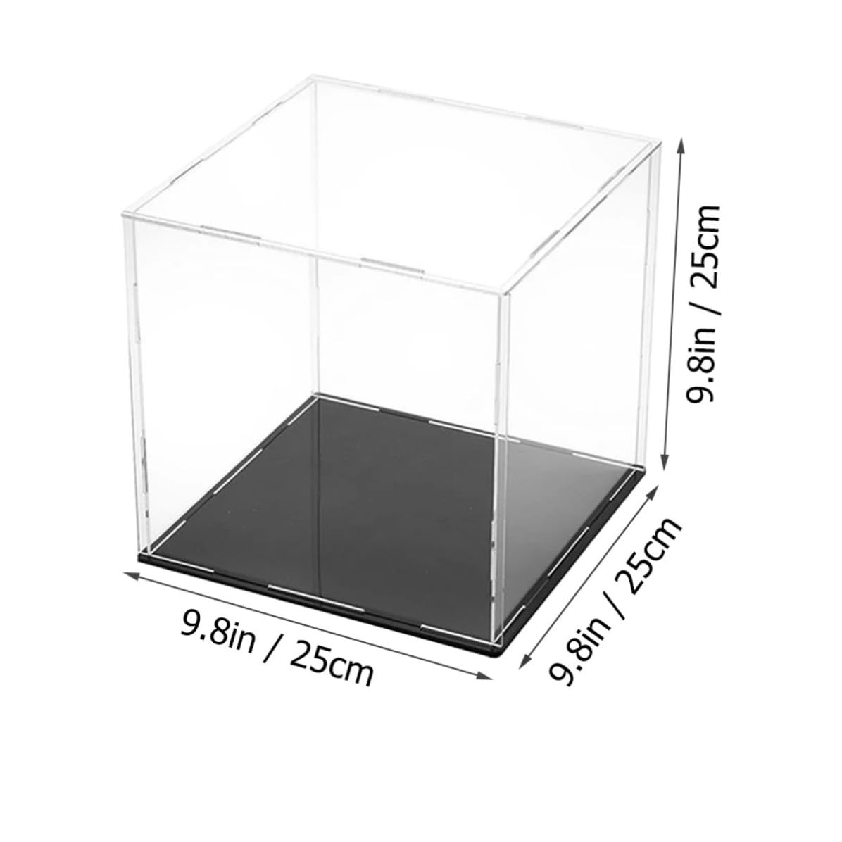 Caja de Exhibición Acrílica Transparente para Baloncesto, Polvo