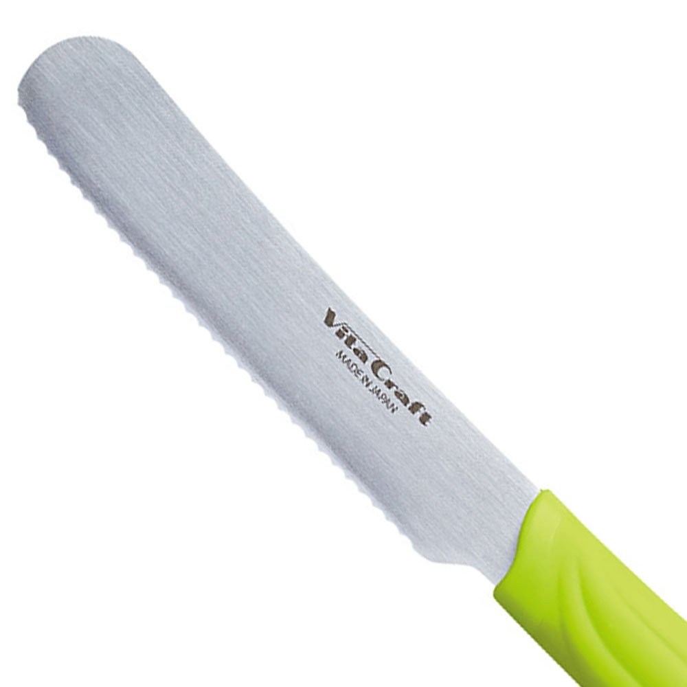 Amazon｜ビタクラフト キッチンナイフ マルチ ブレッドナイフ ライム