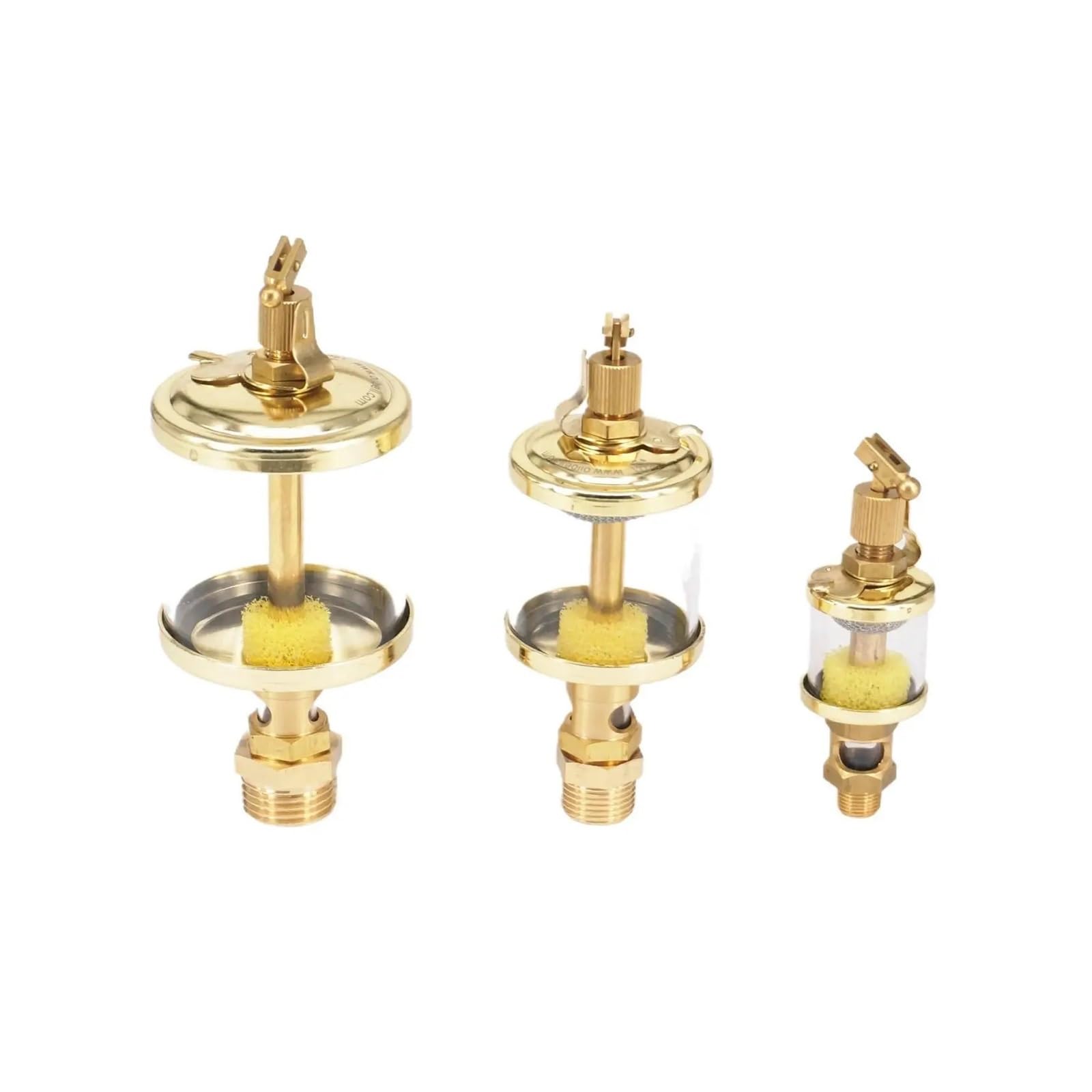 AARTERZZA 1pc 1/2" BSP Male x Outer Diameter 4" Brass Sight Gravity