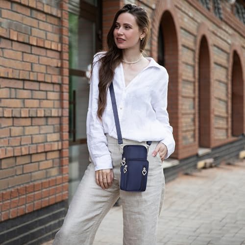 Small Crossbody Bags for Women Cell Phone Purses Wallet Mini Nylon Shoulder Arm Bag2