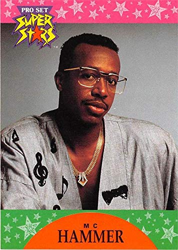 MC Hammer（M.C.ハマー）のレア・プロモ MC Hammer trading card 1991 Pro Set Music #3 Prototype at Amazon's