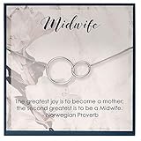 Muse Infinite Midwife Gifts for Midwife Appreciation Gifts Thank You Gifts for Midwife Thank You Gifts for Child Birth Delivery Nurse Gifts Necklace