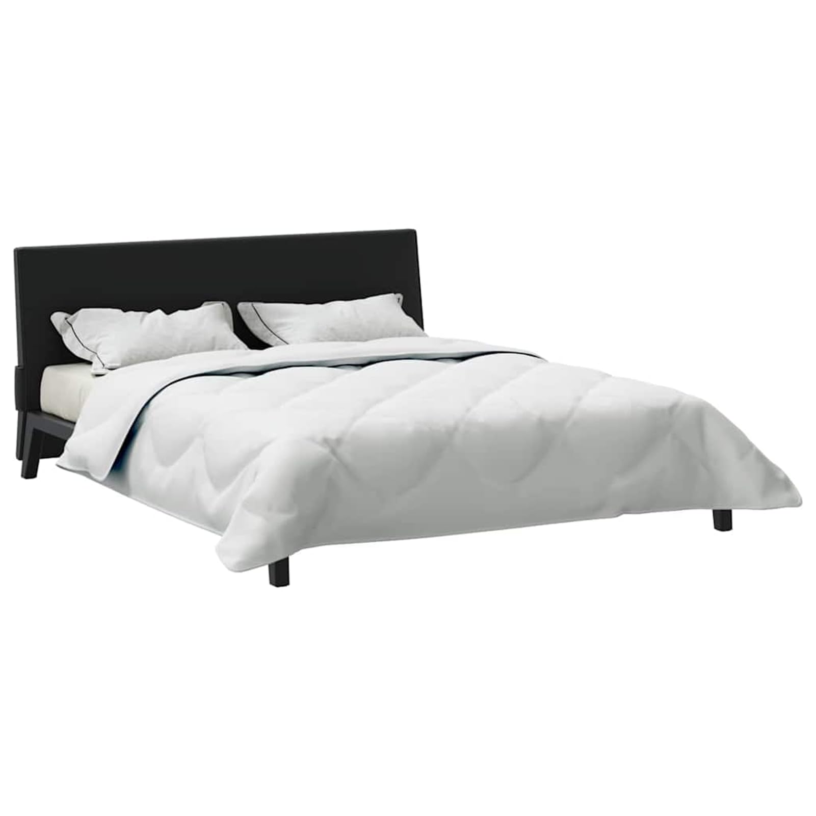 Copripiumino Microfibra, Trapunta 200x220 cm Morbida e Traspirante, Set Lenzuola Matrimoniali, Design Pulito e Minimalista, Materiale Durevole e Lavabile per Camera da Letto Moderna e Confortevole
