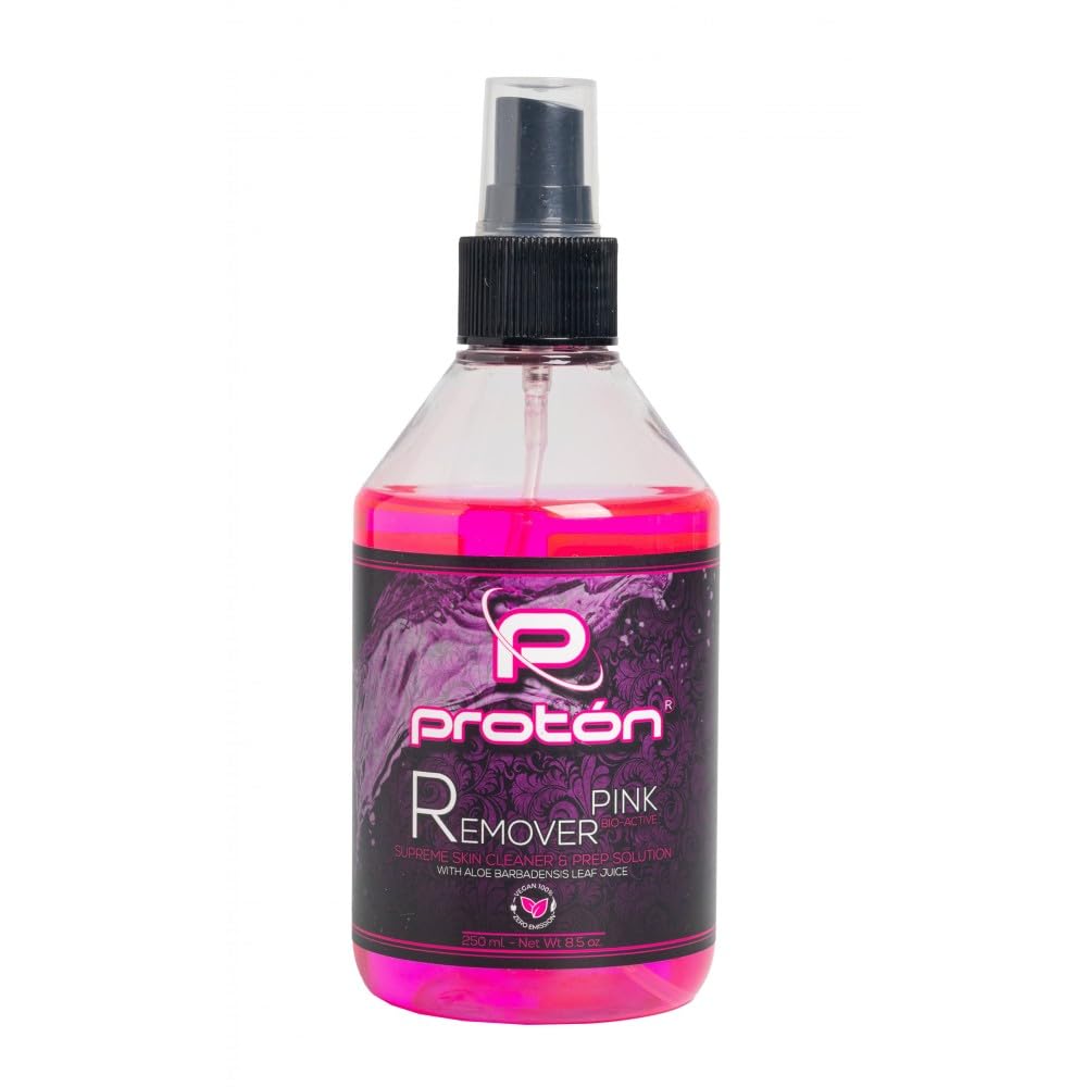 Protón Stencil Remover & Skin Cleanser Rosa 250 ml / 8.5 Oz
