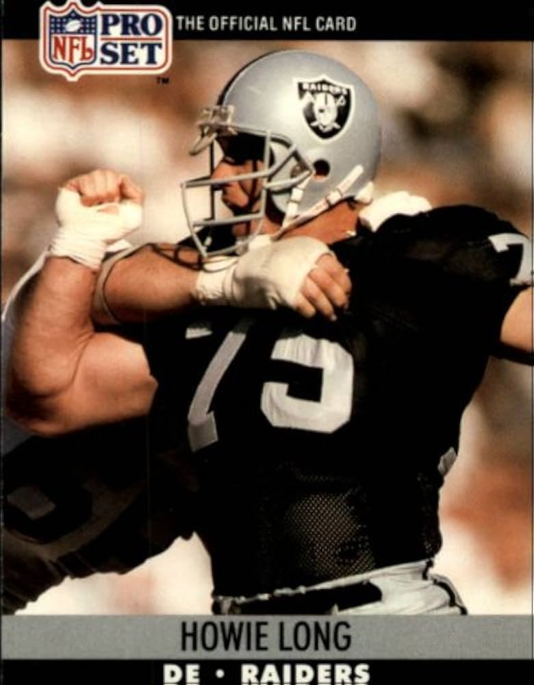 Amazon.com: 1990 Pro Set Football Card #545 Howie Long