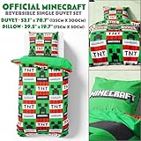 Zoom IMG-1 get trend minecraft copripiumino singolo Zoom IMG-1 get trend minecraft copripiumino singolo