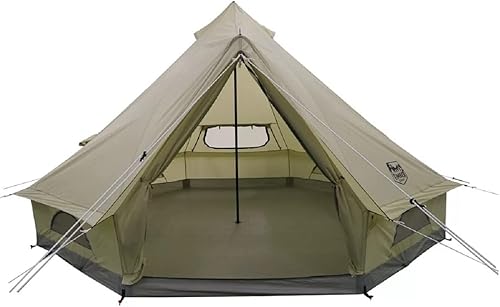 TIMBER RIDGE Tienda de campaña Glamping para 6 personas, resistente a la intemperie, 98 x 13 pies, 5 pulgadas x 13 pies, 5 pulgadas