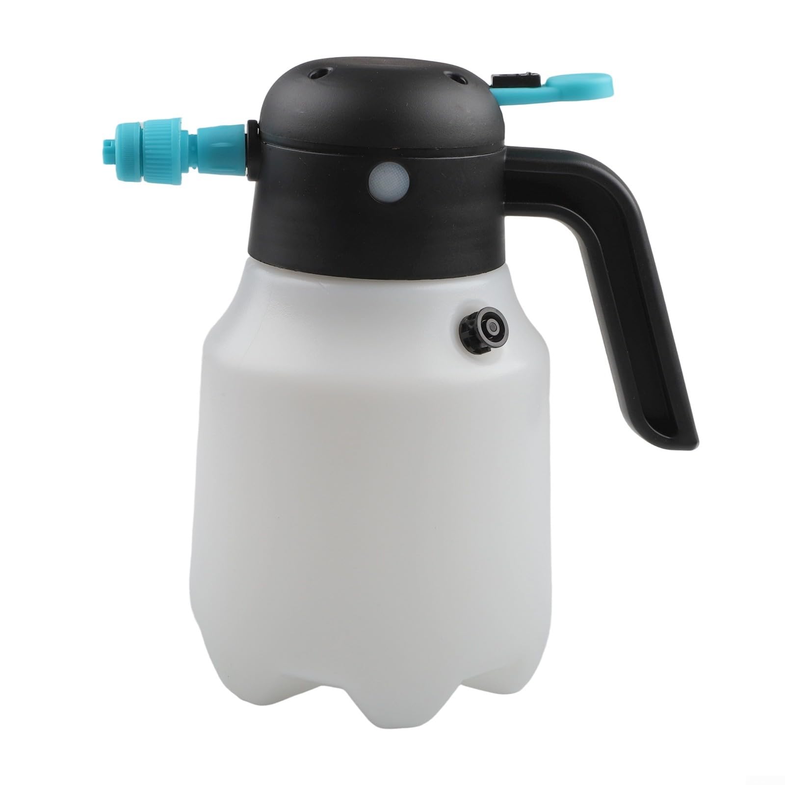 Botella pulverizadora de espuma eléctrica recargable de 1,8 L, lavadora de alta presión inalámbrica para lavado de coches, boquilla ajustable, herramienta de limpieza de jardín, plástico