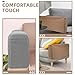 ERINGOGO 1pair Elastic Armrest Cover Stretchable Sofa Armrest Protector for All Sofa Types Comfortable Fleece Material to Install for Use