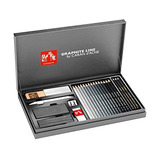 Caran d'Ache Graphite Line - Juego de 25 piezas