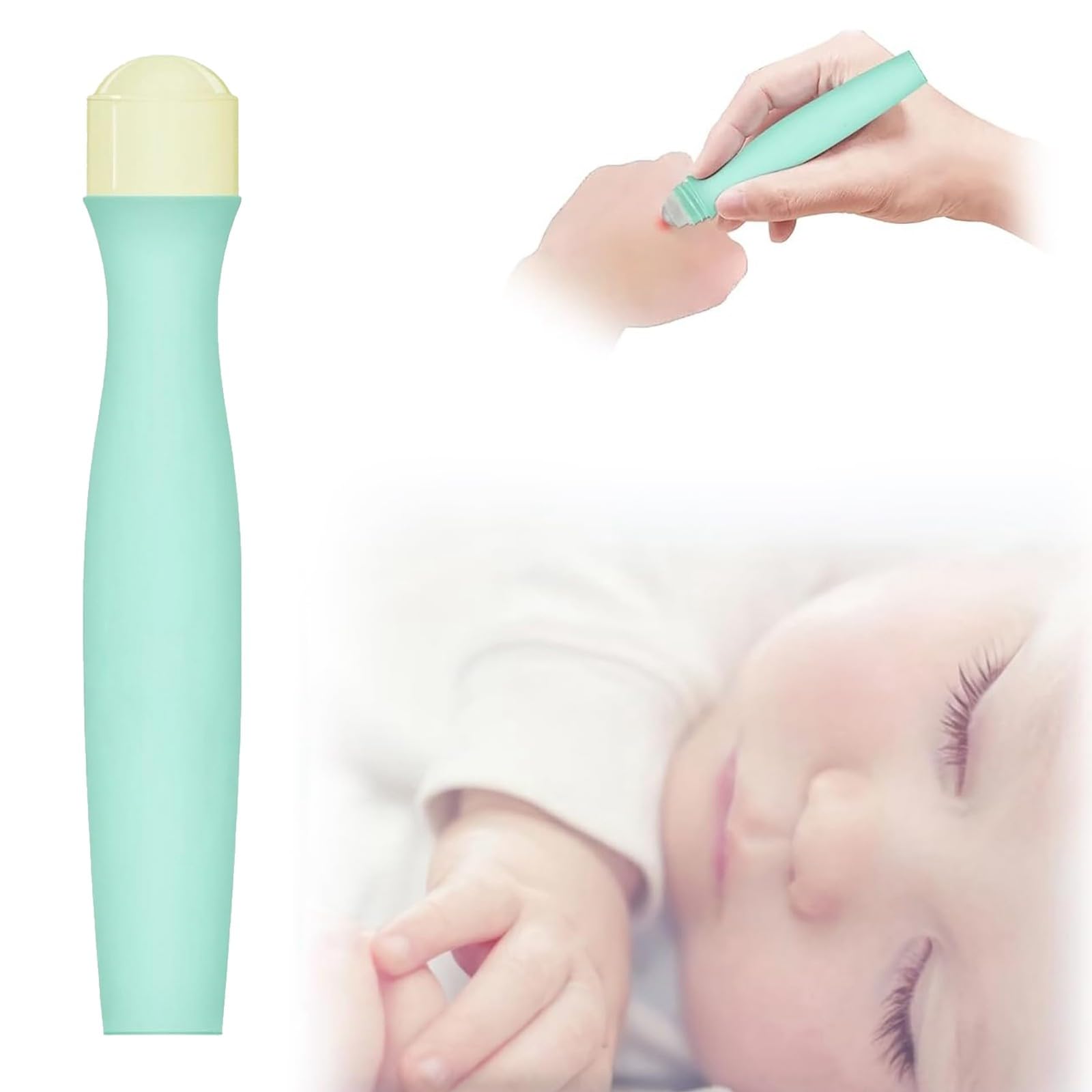 Mosquito Bite Itch Relief,Insect Bite Relief Stick-Bye Itchy Roll On After Bug Bite Itch Relief Caused by Mosquitoes, Fleas, Fire Ants, & Other Insect Bites-Unscented & Safe for Kids