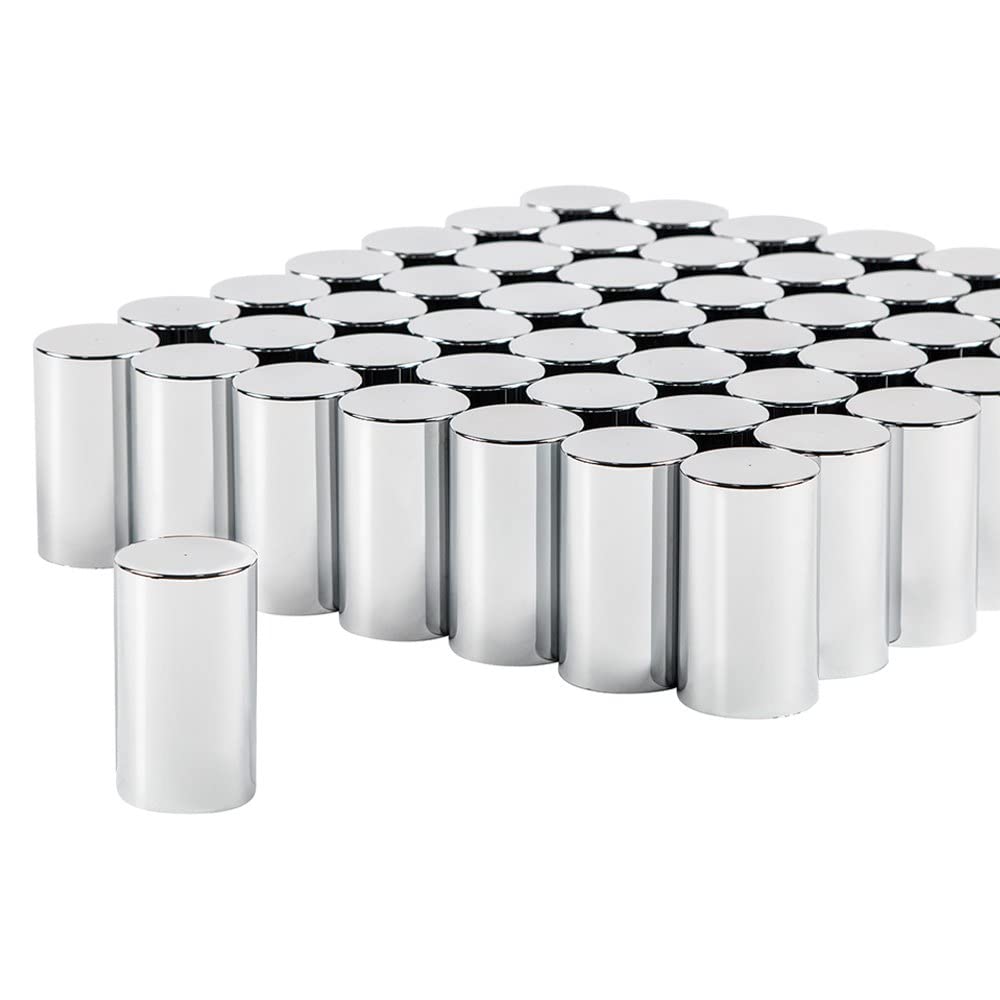 Amazon.com: United Pacific 10013CB Wheel Lug Nut Cover Set, 33mm x