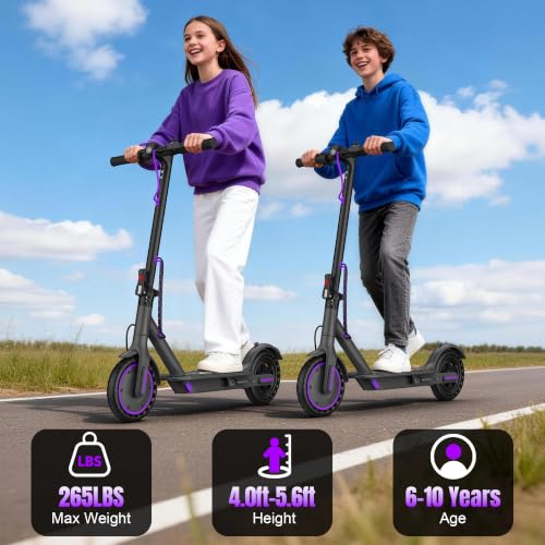 Image of WERHY Electric Scooter, 500W /350W Powerful Motor & 19MPH Top Speed, 16 /25 /27 Miles Range, Folding E Scooter with Dual Braking for Teens and Adults