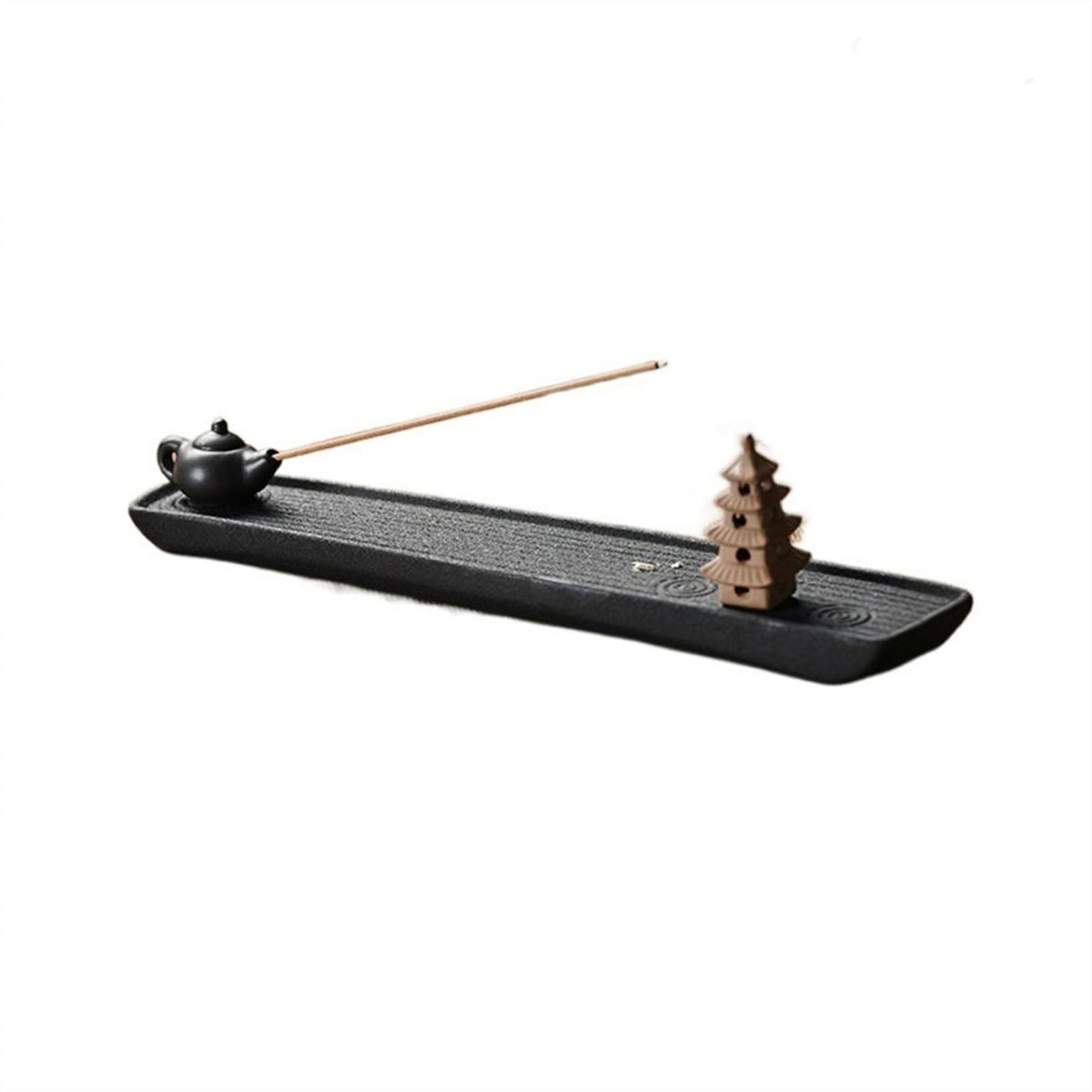 Incense Holder Ceramic Line Fragrant Seat Zen Bedroom Living Room Incense Burner Vintage Holder Teahouse