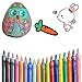 Produktbild eeQiu Acrylstifte Marker Stifte, Wasserfest Acrylfarben Marker Set ungiftig, zum Bemalen von Steinen, Keramik, Glas, Leinwand, Tassen, Holz und Ostereiern. 18 Farben
