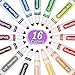 Shuttle Art 304 Pack Washable Markers, 16 Assorted Colors Broad Line Conical Tip Large Markers Bulk with a Box, Bonus Caps, Home Classroom School Supplies for Toddlers Kids Adults Students Teachers