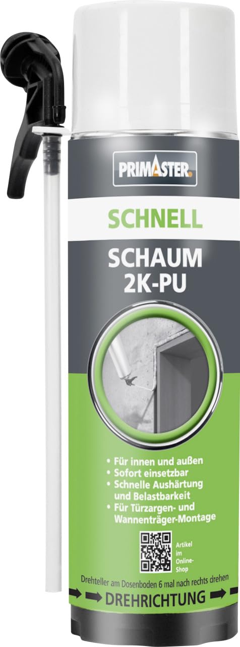 Primaster Schnell Schaum 2K-PU Zargenschaum Montageschaum Türschaum