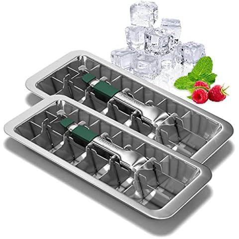 Juego de 2 cubitos de hielo de acero inoxidable pulido de 3 sonidos Cover