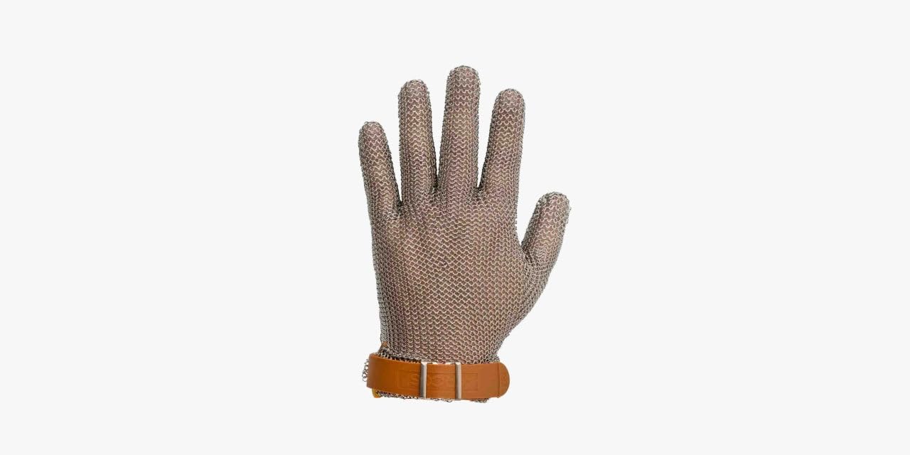 Arcos Guantes de Protección de Malla - Acero Inoxidable Anticorte para Cocina - Certificación EN 420/EN 10827/1 - Tamaño XXS 210 mm - Seguridad y Durabilidad