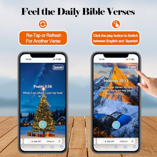 6Pcs Daily Bible Verse Bracelets, Jesus Christian Bracelet with NFC Scan, Bible Verses Wearable Bracelet, Elastic Christian Bracelet for Women Men Teens Gifts3