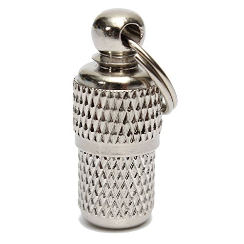 FOCUSPET Porte-adresse Tube ID Anti-Perdue étiquette-Adresse pour Chien Chat Animal Compagnie