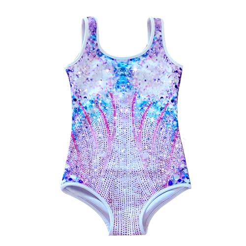 Disfraz de cumpleaños para niñas con bodysuit brillante