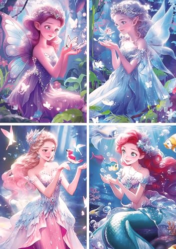 Jigsaw Puzzles for Adults, Princess Jigsaw Puzzles for Adults 100 Pieces and Up, Educational Learning Puzzle,Christmas Puzzles Gift for Women &Mom