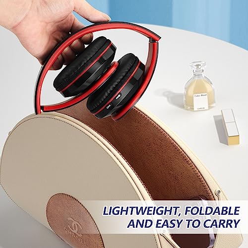 Casque Bluetooth 60 heures stéréo avec micro HD et fonction FM intégrée
