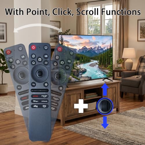 Télécommande magique LG avec pointeur gyroscopique et micro WebOS - 4