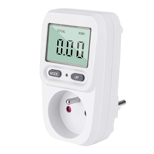 talifoca Compteurs d'énergie Wattmètre Prise Consommation Electrique, Contrôleur de Prise