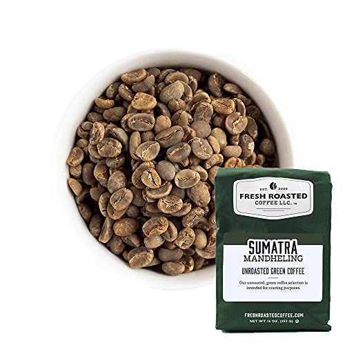 Fresh Roasted Coffee, Unroasted Indo-Pacific Home Roasting Starter Kit, Kosher #TOP2
