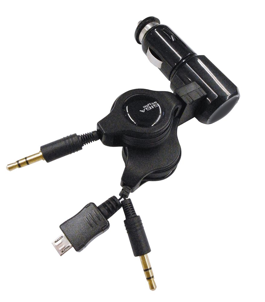 Amazon | ミラリード(MIRAREED) AUXケーブル ツインリールAUXコード&1A