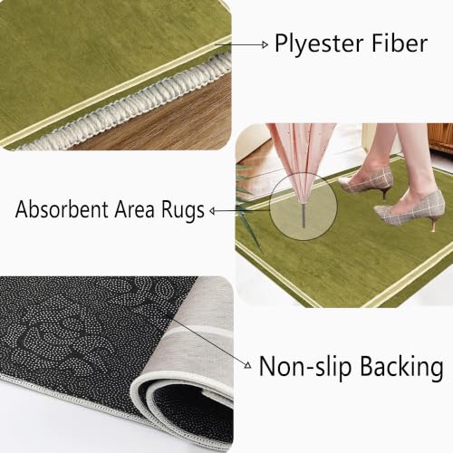 Tapis cuisine devant évier absorbant et lavable avec dossier antidérapant sécurisé - 7