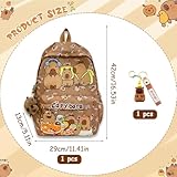 Zoom IMG-1 cygmrfh capybara zaino per bambini Zoom IMG-1 cygmrfh capybara zaino per bambini