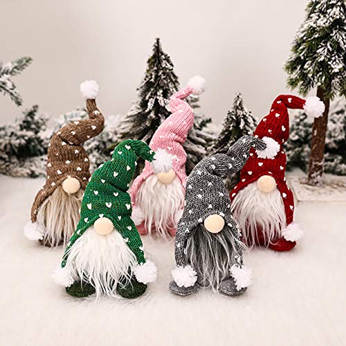 image for GBSELL Christmas Ornaments, Christmas Home Decor Doll, Plush Long Hat 
