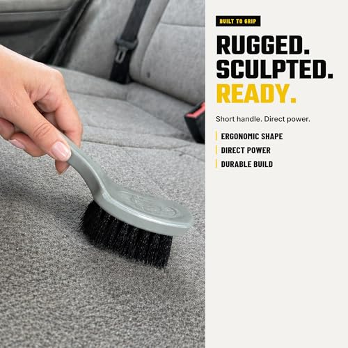 Chemical Guys, The Nifty Interior Detailing Brush, Soft Bristle, 2 Pack - image 6