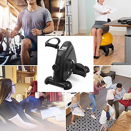 Mini pédale d'exercice d'intérieur LCD pour jambe et vélo stationnaire - 8