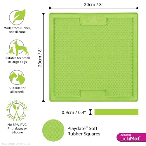 LICKIMAT industipet lickimat Schnuller Treat Matte - farblich sortiert