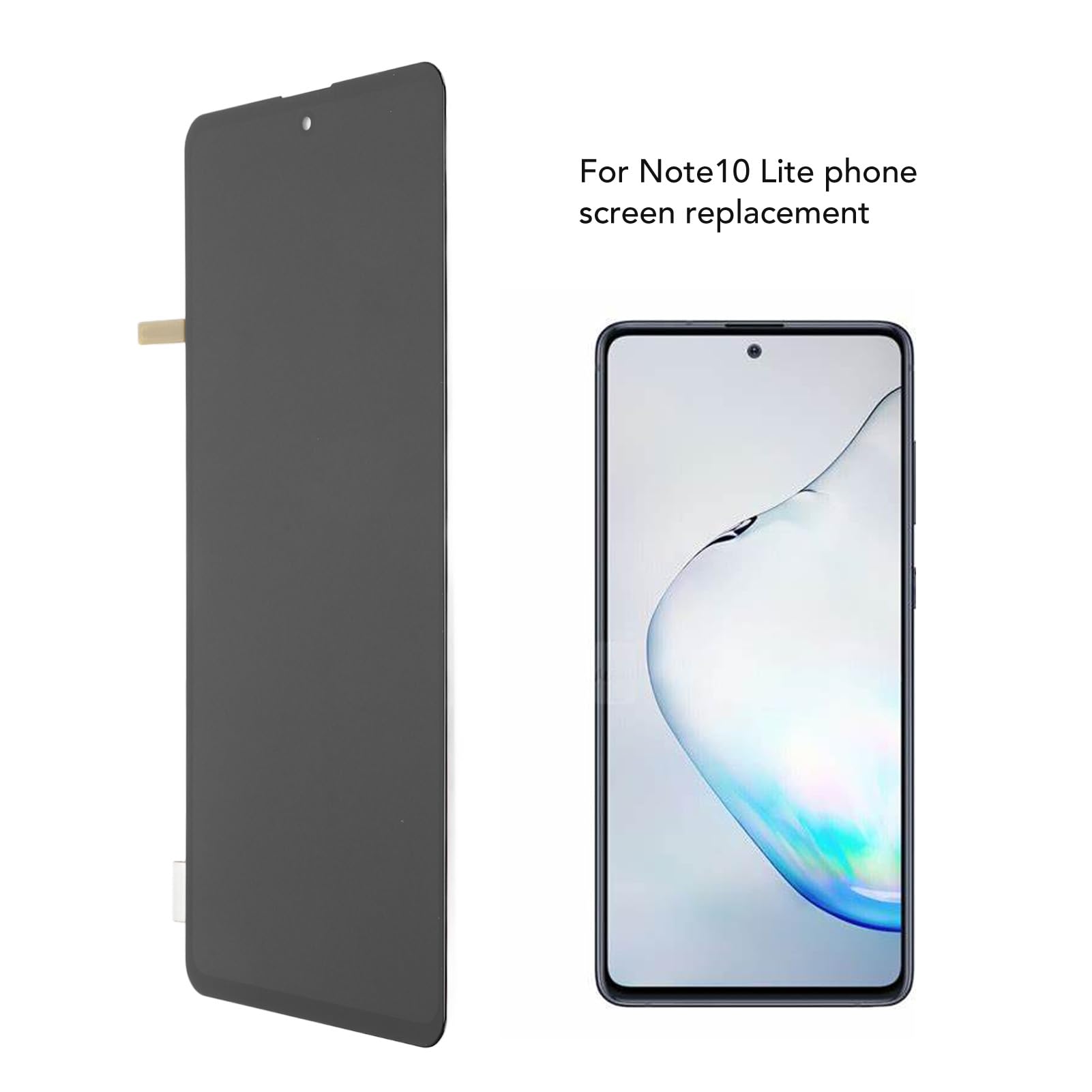 Kit de Reemplazo de Pantalla de Teléfono LED Orgánico para Note10 Lite con Herramientas de Reparación para Reparación de Teléfonos Inteligentes