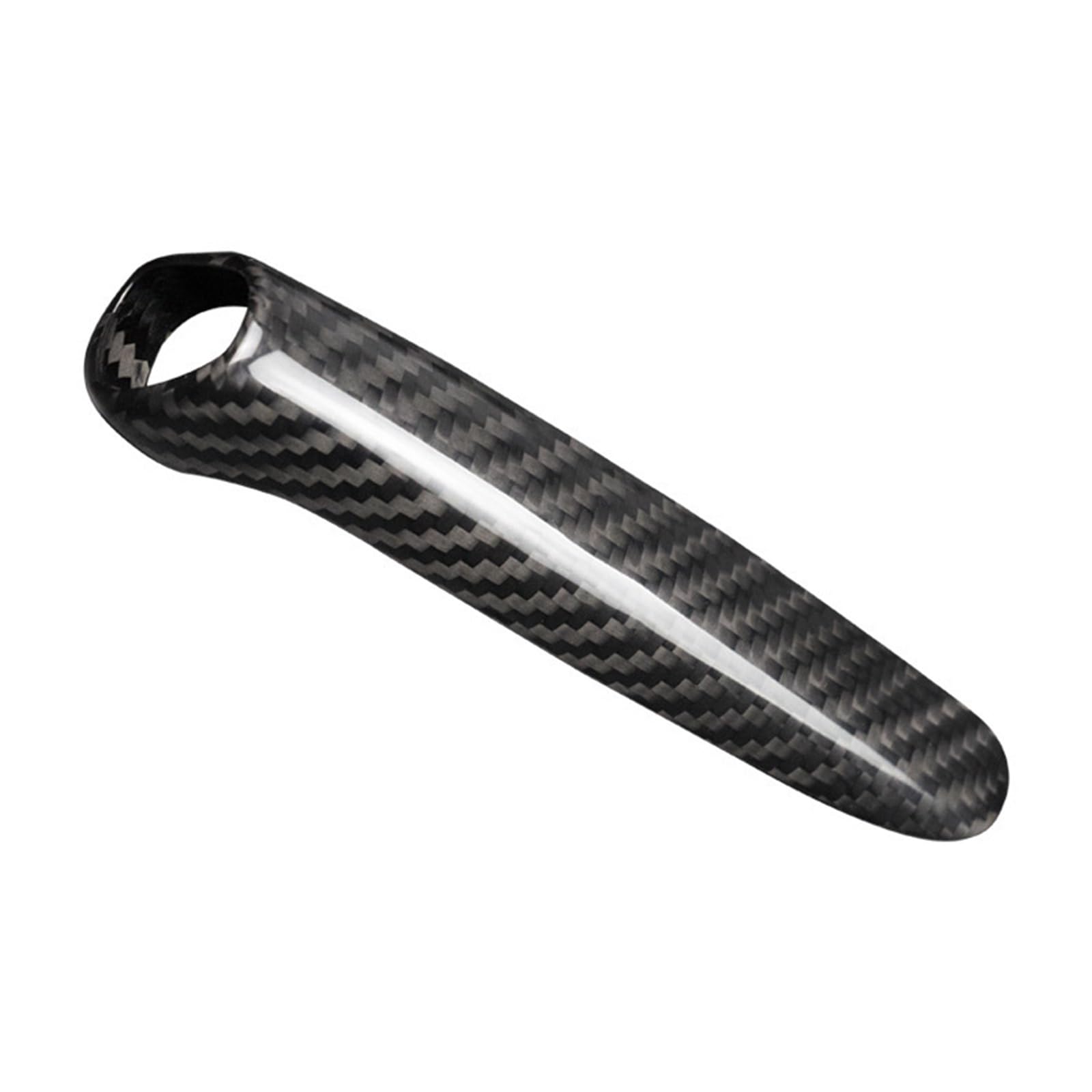 Zyhozgjbg Black Compatible For Honda Civic Carbon Fiber Shift Knob Cover